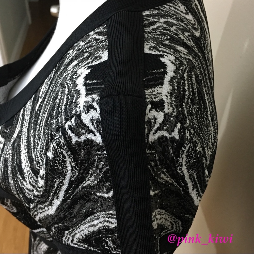 Robert Rodriguez Marbled Intarsia Graphic Jacket - Picture 6 of 9